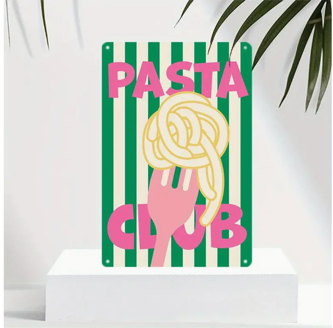 Poster I love Pasta